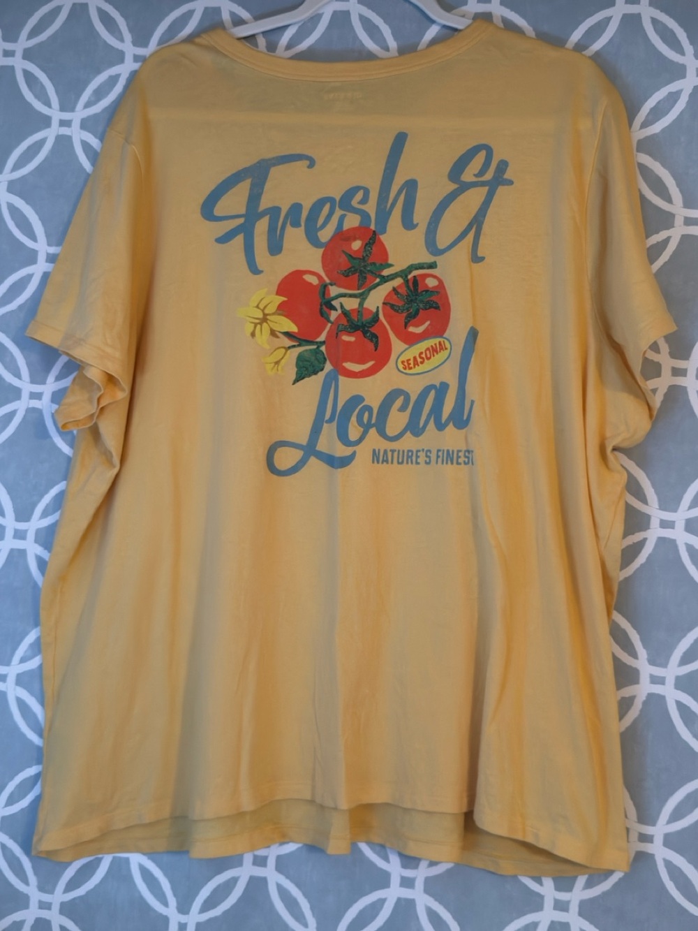 Yellow shirt Old Navy tall